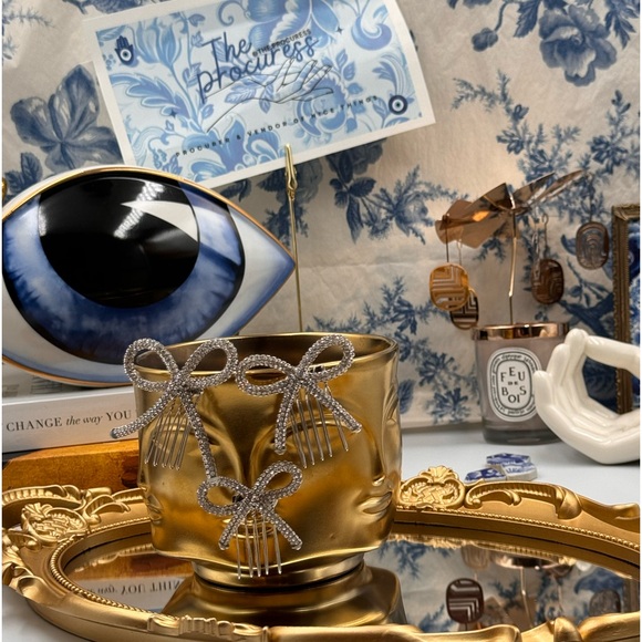 🆕 LELET NY 🧿 NWOT Mini Sasha Combs - Set of 3 Hair Clips - Picture 3 of 16